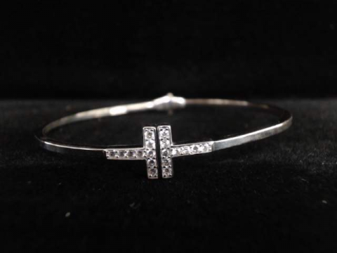 bangle openbangle whitegold gold 14k fancy jewelery 